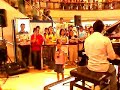 Shuk Wing singing a song