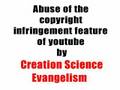 Illegitimate copyright flagging by CSE (Kent Hovind)