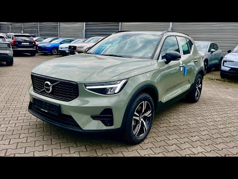 volvo xc40 b3 plus dark  sage green  microtech interior r980