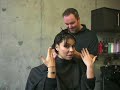 Tiana and Andy, the inverted bob, watch him cut! Tiana and Andy, the inverted bob, watch him cut!