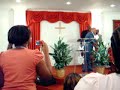 walter hawkins singing in north carolina right before he preached.