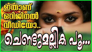 chendumallika poo kandal   Lyrics  ചെണ്ട