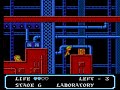 the last section of the laboratory with some ankward platforming sequence. it's kind of hard to get through this without making mistakes. i like the last boss, finally a boss with a pattern :) the very last part consist of an escape 