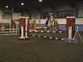 Alice and Maggie fun showjumping 2007