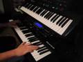 Chanson thème de la télésérie Lance et Compte au clavier