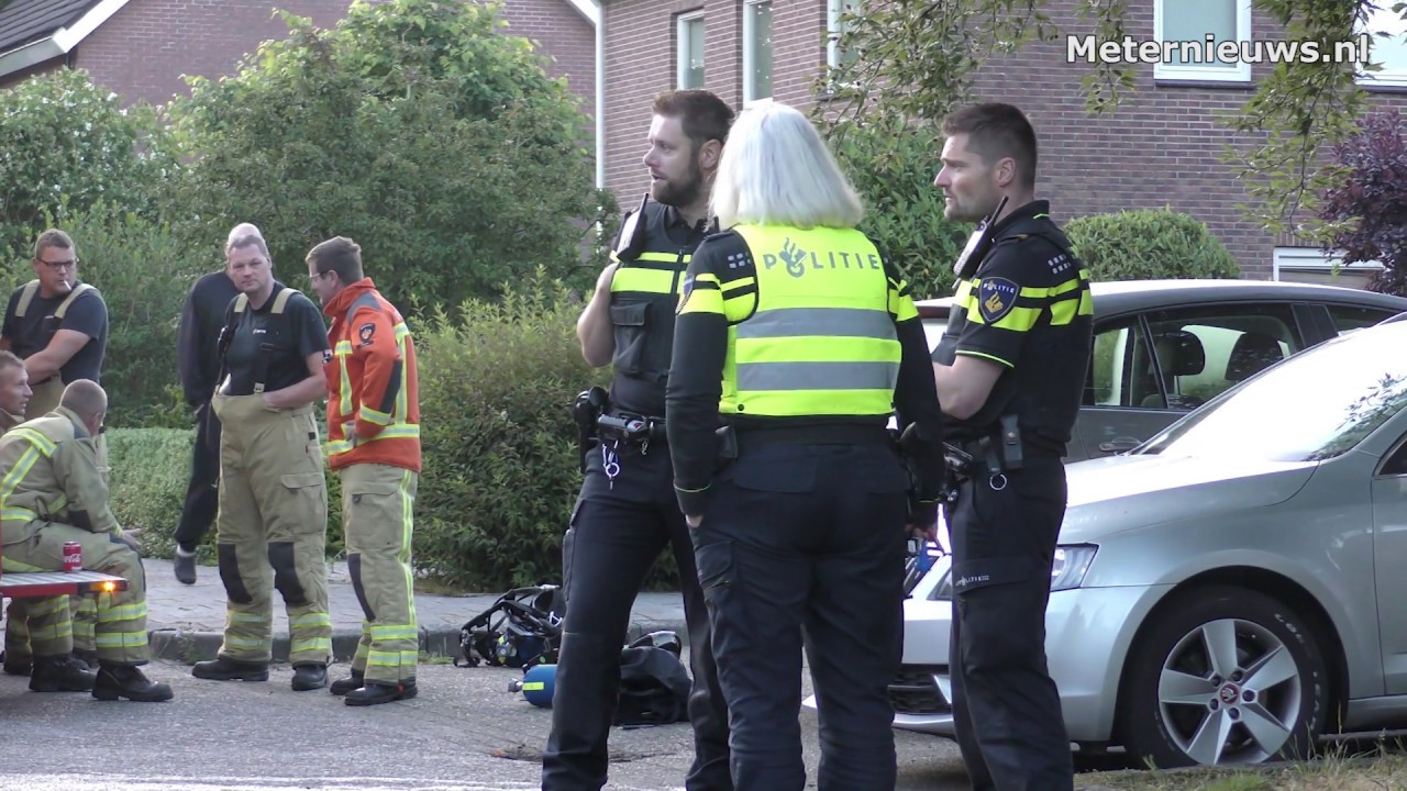Vermoedelijk brandstichting bij woningbrand in Valthe (Video)