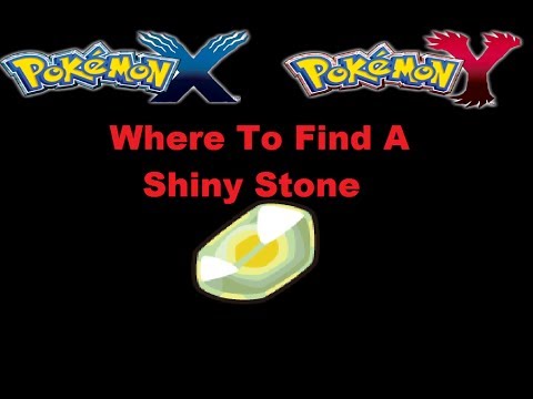 how to get more shiny stones in pokemon x