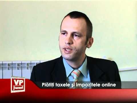 Plătiţi taxele şi impozitele online