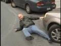 Man hit by car while suspect flees the scene