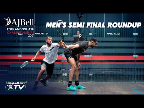 AJ Bell England Squash Championships - Men's Semi Final Roundup