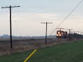 Canadian Pacific train loaded with all Canadian Military vehicles on Nov 20th 2009