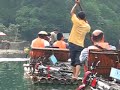 Riding across water