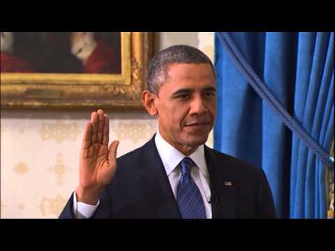 Raw: Obama Sworn in for Second Term
