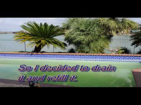 how to drain inground pool