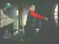 a chucker-out girl get a belly kick