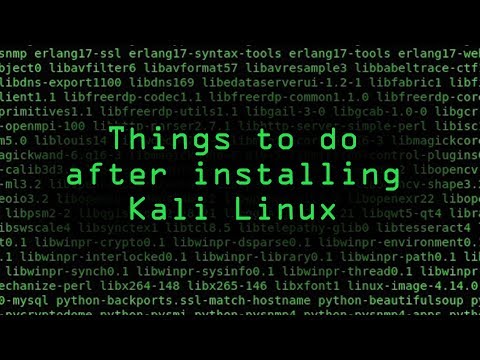 The Top 10 Things to Do After Installing Kali Linux on Your Computer
