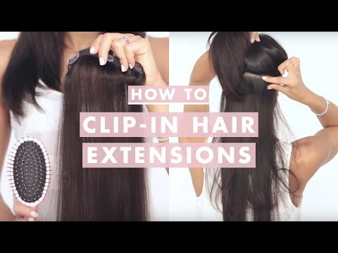 luxy hair - This is an UPDATED video on How to Clip In Luxy Hair Extensions. Transform your hair into thick, full bodied, beautiful locks in minutes! To get your own set...