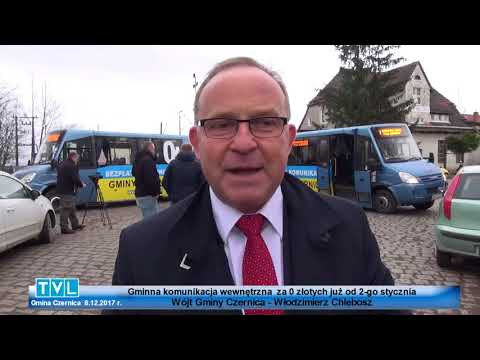 Click to View : Prezent pod choinkę dla mieszkańców Gminy Czernica. Już od stycznia rusza wewnętrzna komunikacja w Gminie Czernica - 8 grudnia 2017 roku