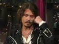 Johnny Depp On Letterman Part 2