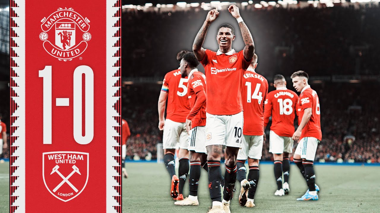 💯 United Goals For Marcus Rashford! 😮‍💨 | Man Utd 1-0 West Ham | Highlights