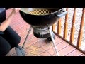 How to clean your Weber Charcoal barbecue