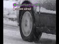 Buzlu yolda trafik kazaları