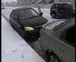 Buzlu yolda trafik kazalar�