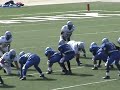 Tanner Chidester with the tackle.