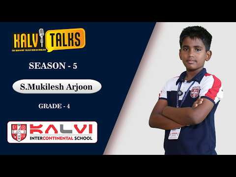 S.Mukilesh Arjoon | Grade -4
