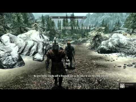 Elder Scrolls V: Skyrim Walkthrough Part 3 - Bear Stealth