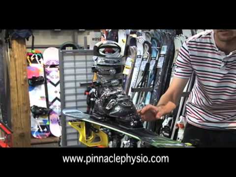 how to fit boots to bindings