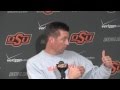 Mike Gundy Press Conference - 2012 Fiesta Bowl Preview