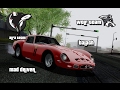 1962 Ferrari 250 GTO (Series I) для GTA San Andreas видео 1