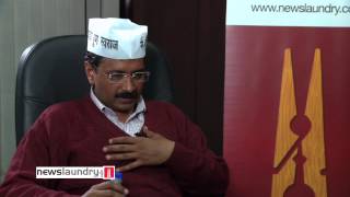 Newslaundry Interview with Arvind Kejriwal