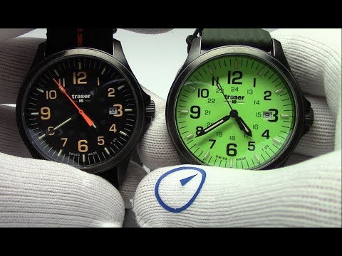 Traser h3 Tritium Watches Review - Novelties from Basel 2017