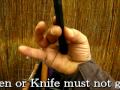 How to throw Shuriken by No-spin part-4