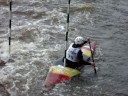 Betty servon kayak regional slalom