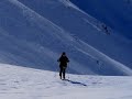 Skiing Watsons Crags 15 July 2007