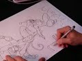Jim Lee drawing Nightcrawler Harley Quinn X-Men part 3 Jim Lee drawing Nightcrawler Harley Quinn X-Men part 3