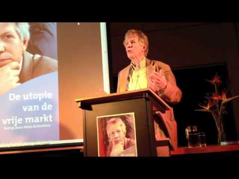 Hans Achterhuis De utopie van de vrije markt in Bibliotheek Veldhoven