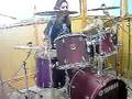 popurri de slipknot, pantera, sepultura... a la bateria.
