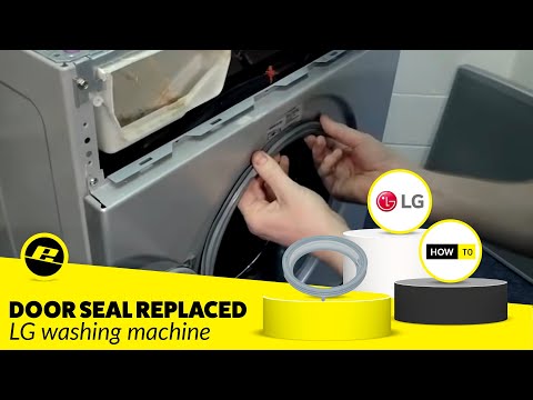 how to open lg washing machine door