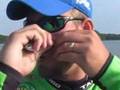 Professional Angler Michael Murphy gets hooked in face