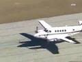 Bom piloto de avião em pouso difícil