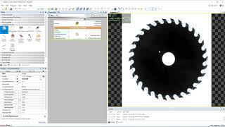 Adaptive Vision Studio Examples - Count Saw Teeth