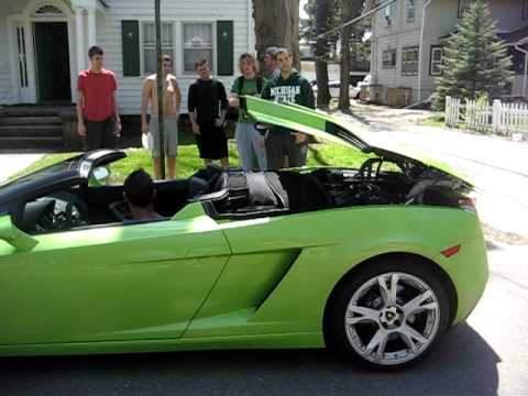 Lamborghini In Action