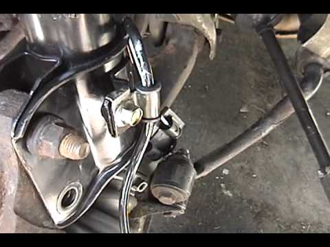 1995 Subaru Legacy – full DIY – ABS wheel speed sensor replacement