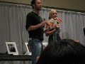 Michael Rosenbaum and Laura Vandervoort at SFX 2008 Michael Rosenbaum and Laura Vandervoort at SFX 2008