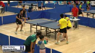 Singapore National Table Tennis League 2017 - 1st Leg - Sunsports Elite vs New Century 4