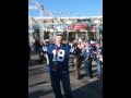Parking lot before Super Bowl, 2010
